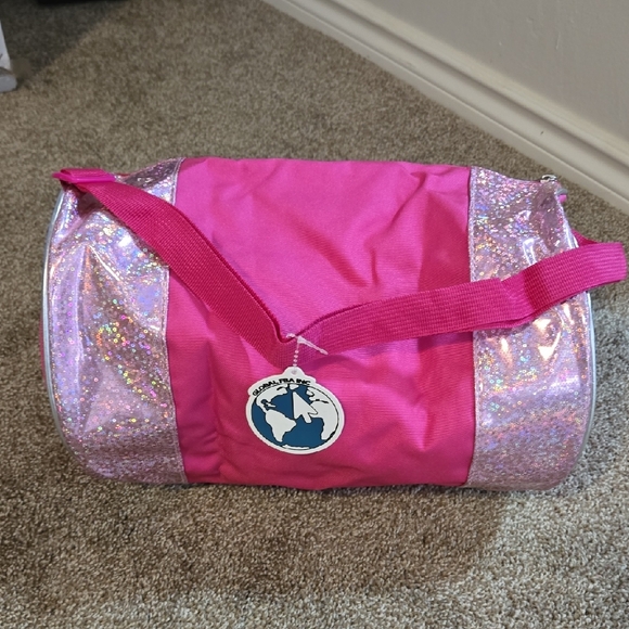 Pink Ballet Dance Bag with Glitter Accents - Picture 3 of 4